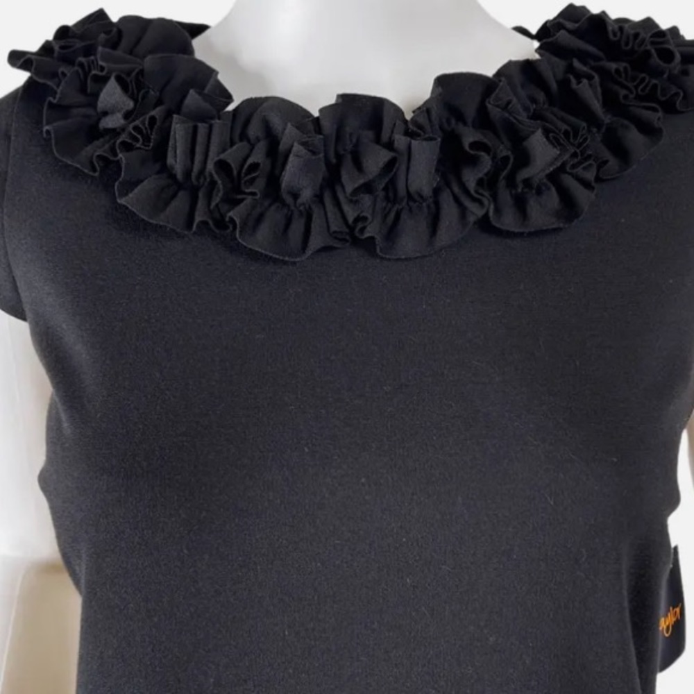Taylor Mini Sheath Dress with Ruffles - Picture 7 of 7